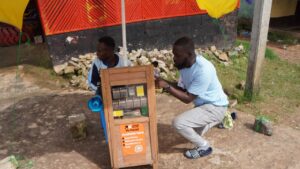 LIPO team and participants at a public engagement