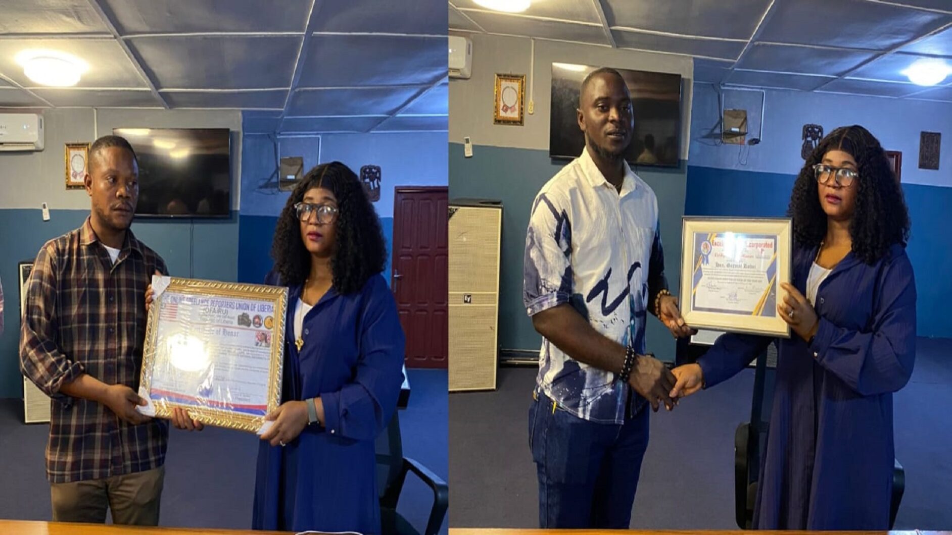 Director General receive recognition